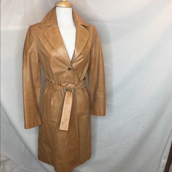 Andrew Marc Jackets & Blazers - Andrew Marc leather trench size S